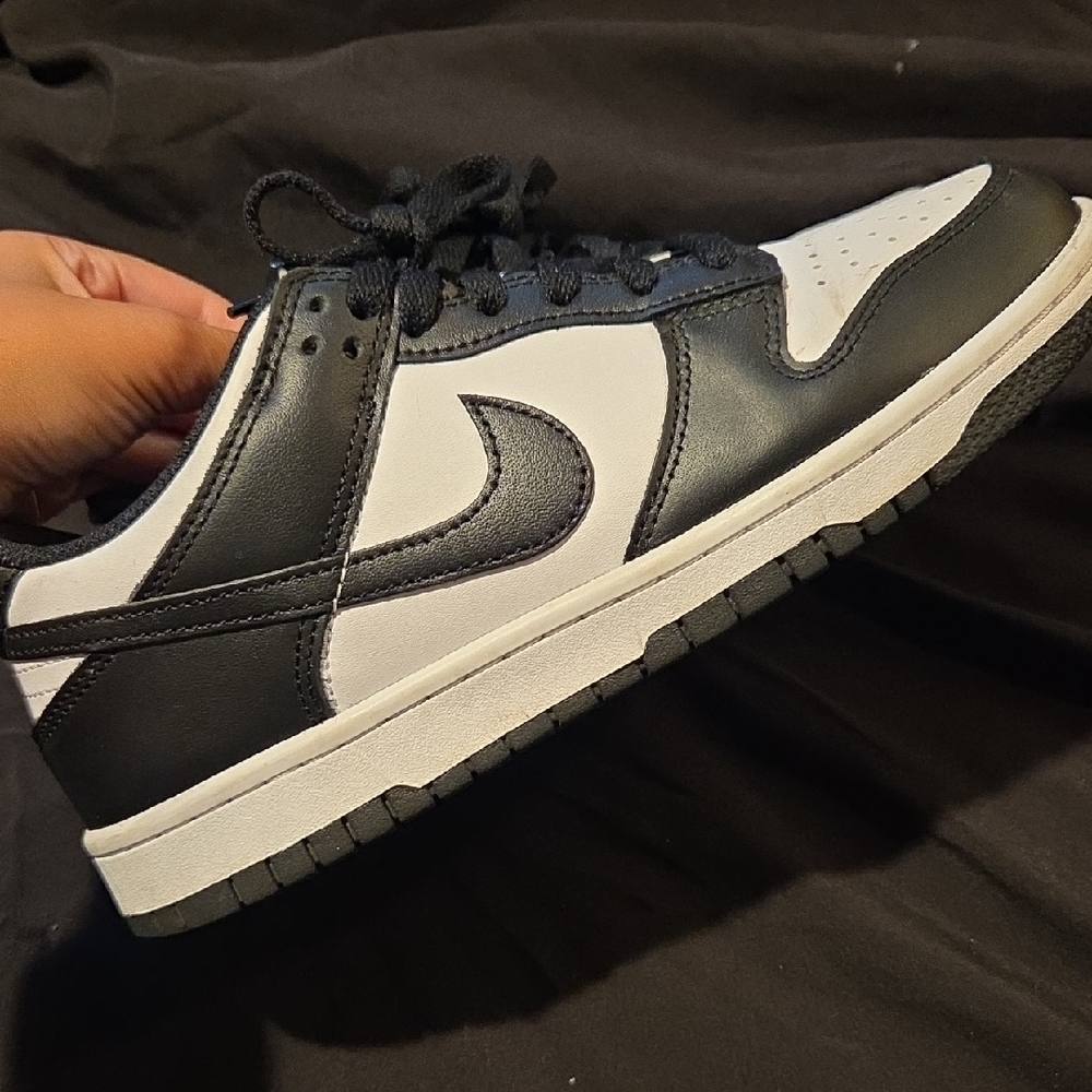 Nike Kids Black and White Sneakers